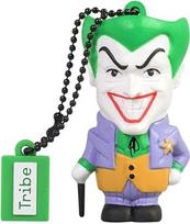 „Tribe Warner Bros DC Comics“ Joker USB raktas, 16GB, USB atmintinė, „Flash Drive“, dovanos idėja – 3D figūrėlė, PVC USB aksesuaras su raktų laikikliu ir raktų žiedu – įvairių spalvų