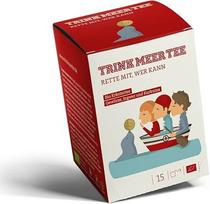 „Trink Meer Tee“ – taupyk, kas gali – ekologiškos žolelių arbatos | Ypač aromatingos | Ekologiškos arbatos su imbieru, kurkuma ir prieskoniais | 50 centų auka DGzRS | Ekologiškos arbatos rankomis siūtose arbatos maišeliuose | 15 x 3,5 g = 52,5 g