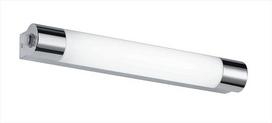 „Trio Leuchten“ LED vonios sieninis šviestuvas, chromuotas, su 1 vnt. 6 W LED lempute, jungikliu ir kištuku / plotis 37 cm 281570606