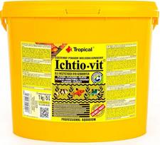 „TROPICAL Ichtio Vitamin Main“ (džiovinti pašarai visoms dekoratyvinėms žuvims, 1 x 5 l pakuotė)