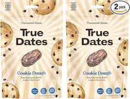 „True Dates“ – „Cookie Dough“ | Natūraliai aromatizuoti datulės | Sausainiai | (2 vnt. pakuotė)