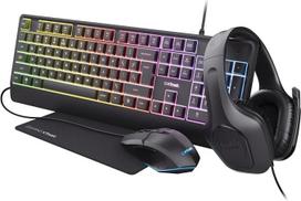 „Trust Gaming“ GXT 792 „Quadrox“ 4-in-1 žaidimų rinkinys su AZERTY FR klaviatūros išdėstymu