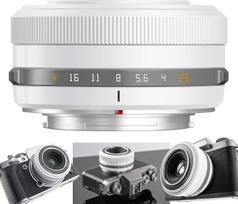 „TTARTISAN AF 27 mm F2.8 XF“ objektyvas, skirtas „X Mount“ fotoaparatams X-A1, X-A10, X-M1, X-T1, X-T10, X-T100, X-PR01, X-PR03, X-E1, X-E2S, XS10, X-H1, X-H2S ir kt. (balta riboto tiražo versija)
