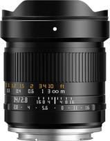 „TTARTISAN“ 14 mm F2.8 FE pilno formato plataus kampo objektyvas su „E“ jungtimi, 114° ultraplačio kampo objektyvas su didele diafragma ir rankiniu fokusavimu, skirtas „Sony“ fotoaparatams su „E“ jungtimi