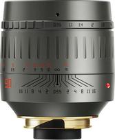„TTArtisan“ 50 mm F0,95 ASPH pilno kadro fotoaparato objektyvas su rankiniu fokusavimu, didelės apertūros, skirtas fotografavimui prasto apšvietimo sąlygomis, su „Leica M“ jungtimi, titano spalvos
