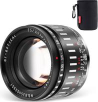 „TTArtisan“ 35 mm F0,95 rankinio valdymo didelio diafragmos skersmens objektyvas, suderinamas su „Fuji“ X-mount fotoaparatais X-A7, X-M1, X-M2, X-E4, X-T1, X-T10, X-T2, X-T20, X-T3, X-T4, X-T100, X-T200, X-T30, X-Pro1, X-Pro2, X-Pro3, X-E1