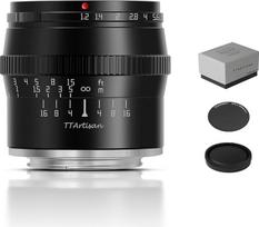 „TTARTISAN“ 50 mm f/1,2 APS-C fiksuoto židinio nuotolio objektyvas su rankiniu fokusavimu, skirtas „Fuji X-Mount“ fotoaparatams