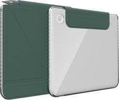 „TUDIA M-Flip V2“ dėklas, skirtas „Tolino Vision Color“ / „Kobo Libra Colour“ (2024) | Suderinamas su rašikliu ir be jo. Nuimamas magnetinis dėklas su atrama ir permatomu nugaru – pušies žalios spalvos