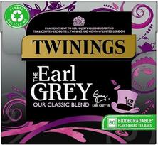 „Twinings“ „Earl Grey“ žolelių arbatos maišeliai, 200 g (80 vnt. pakuotė)