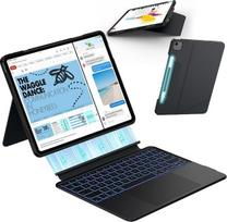 „typecase“ dėklas „iPad Air 13“ (M4/M3/M2) su klaviatūra ir daugiafunkciniu stovu