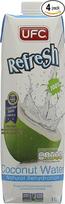 „UFC Pure Coconut Water“ 100 % grynas kokosų vanduo iš Tailando, 1 litro pakuotė (4 vnt. pakuotė)