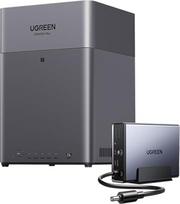 „UGREEN NASync DH4300 Plus“ – 4-lentyninis stalinis NAS su UPS, 2,5GbE LAN prievadu, 8GB LPDDR4X RAM, „NFC“ prisijungimu vienu paspaudimu, AI šeimų ir kūdikių albumu, asmeniniu debesimi namams ir biurui (be disko)