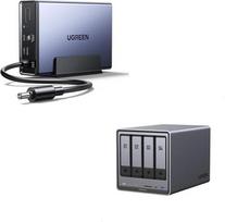 „UGREEN NASync DXP4800 Plus“ – 4-vietis stalinis NAS su 120 W UPS maitinimo šaltiniu