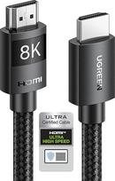 „UGREEN“ HDMI 2.1 kabelis, sertifikuotas, 8K@60Hz, 4K@240Hz/120Hz, 48Gbps, 3 m