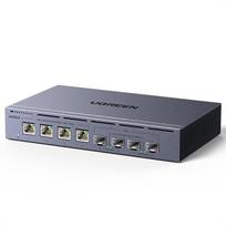„UGREEN“ LAN komutatorius su 4 x 10G RJ45 ir 4 x 10G SFP+ jungtimis, 10G tinklo komutatorius