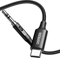„UGREEN“ „Aux“ į USB-C tipo į 3,5 mm garso adapteris, aukštos raiškos 32 bitų/384 kHz stereo ausinių laidas, suderinamas su „iPhone 16“, „15 Pro Max Plus“, „Galaxy S25“, „S24 Ultra“, „iPad“ ir „Pixel 9“ (3 m)
