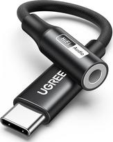 „UGREEN“ USB-C į 3,5 mm lizdo adapteris, aukštos raiškos DAC 32 bitų/384 kHz, C tipo ausinių AUX stereo garso jungtis, suderinamas su „iPhone 15 Pro Max“, „Galaxy S24“, „S23 Ultra“, „S22“, „S21“, „S20 FE“, „2024“, „iPad Pro“, „Air“, „Mini 6“ ir „Pixel“