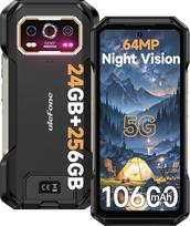 „Ulefone Armor 27 Pro 5G“ lauko mobilusis telefonas, 24GB + 256GB / 2 TB, „Android 14“ išmanusis telefonas, 10600 mAh / 33 W belaidis įkrovimas, 50 MP + 64 MP naktinio matymo kamera, 120 Hz 6,78 colių FHD+ ekranas, pirštų atspaudų skaitytuvas / aštuonių