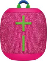 „Ultimate Ears WONDERBOOM 3“ nešiojamas „Bluetooth“ garsiakalbis, sodrus bosas, 360 laipsnių garso sklaida, atsparus vandeniui ir dulkėms (IP67), plūduriuojantis, 40 m veikimo nuotolis – rožinis