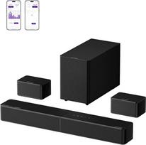 „ULTIMEA 5.1“ erdvinio garso sistema su „Dolby Atmos“ belaidžiu žemų dažnių garsiakalbiu