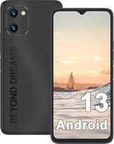 „UMIDIGI C1 Plus“ mobilusis telefonas be sutarties – pigus 5150 mAh 6,52 colių HD+ išmanusis telefonas | 13 MP dviguba kamera, 3GB + 32GB / 1 TB (išplėstinė atmintis), „Face ID“ / GPS, SIM-bloķavimo neturintys mobilieji telefonai, juodos spalvos