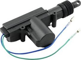 „Universalmotor 4001“ automobilio centrinės užrakto sistemos variklis, 12 V nuolatinės srovės arba 24 V, su tvirtinimo laikikliu (2 linijos, 24 V)