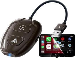 „Uniytriox“ „CarPlay“ belaidis adapteris, belaidis „CarPlay“ raktas „iPhone“ telefonams, leidžia pakeisti gamyklinį laidinį „CarPlay“ į belaidį, „Plug and Play“ jungtis iš USB-A į USB-C, suderinamas su 2015–2024 m. gamybos automobiliais