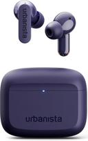 „Urbanista Palo Alto“ „Bluetooth“ ausinės, belaidės, 6 ENC triukšmo slopinimo mikrofonai, 10 mm garsiakalbis, „Bluetooth“ 5.3, gilūs bosai, 45 val. veikimo laikas, USB-C, belaidės ausinės, IP54, valdymas per programėlę, violetinės