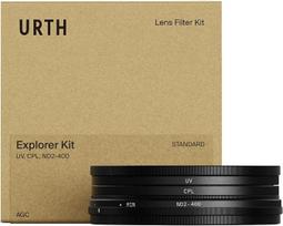 „Urth“ 43 mm UV, poliarizacinis filtras (CPL), ND2-400 filtrų rinkinys