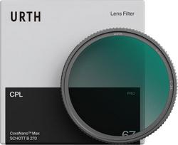 „Urth“ 55 mm apvalus poliarizacinis filtras (CPL) (Pro) – profesionalus, itin plonas, pažangus, daugiasluoksnis nano poliarizacinis filtras, skirtas fotoaparatų objektyvams