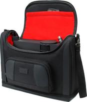 „USA Gear“ nešiojamojo mini projektoriaus kelioninė kuprinė-dėklas, talpinanti įrenginį iki 31,8 x 19,81 x 10,41 cm – kišenės priedams, pritaikomos pertvaros – suderinama su tam tikrais „Elephas“, „Apeman“, „HuiHeng“, „Wimius“ ir kitais modeliais