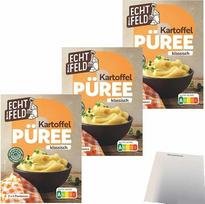 „usy Bundle for Real from the Field“ klasikinis bulvių košės rinkinys, 3 vnt. (3 pakuotės po 230 g) + „usy Block“
