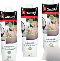 „usy“ kokosų pieno rinkinys „TGQ“ – 3 vnt. pakuotė (3 x 1 l buteliai) + „usy“ blokas