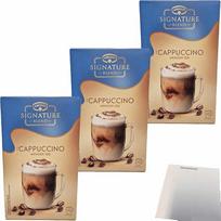 „usy“ rinkinys su „Krüger Signature Blend“ kapučino „Less Sweet“ (3 vnt. po 125 g, 30 porcijų) + „usy“ blokas