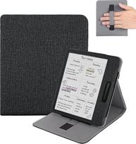 „Vakarey“ dėklas, skirtas „Onyx Boox Go 7“ ir „Boox Go Color 7 Gen 2“ – dėklas su rankine juostele, juodos spalvos