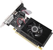 „VBESTLIFE“ 1GB vaizdo plokštė, DDR3 64 bitų GPU, 589/500 MHz PCIe 1.1 x16 žaidimų vaizdo plokštė, stacionaraus kompiuterio vaizdo plokštė su HDMI, DVI ir VGA jungtimis