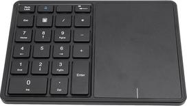 „VBESTLIFE“ belaidė skaitmeninė klaviatūra, „Bluetooth 4.2“ ir 2,4 GHz belaidžio ryšio dvigubo režimo skaitmeninė klaviatūra su jutikliniu pelės kilimėliu, 22 klavišai, skirta nešiojamiesiems kompiuteriams, asmeniniams kompiuteriams ir stacionariems kompi
