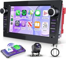 „VECHTEL“ automobilių radijas, skirtas „Opel Corsa C/D“, „Zafira B“, „Astra H“, „Meriva“, „Vivaro“, „Signum Comb“ modeliams, 7 colių IPS jutiklinis ekranas, su „CarPlay“, „Android Auto“, „Bluetooth“, FM/AM/RDS radiju ir atbulinės eigos kamera