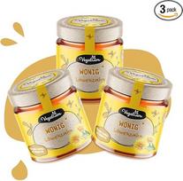 „Vegablum Wonig“ kiaulpienis, veganiškas medaus pakaitalas, ekologiškas ir veganiškas, medaus pakaitalas (3 x 225 g)