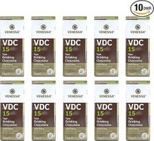 „VENESSA VDC 15“ gėrimasis šokoladas, 10 vnt. po 1 kg, su 15 % aukščiausios kokybės kakavos ir pieno, skirtas automatams, šiek tiek saldus, kreminis