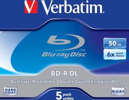 „Verbatim“ 43747 įrašomasis „Blu-ray“ diskas (BD-R)