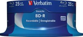 „Verbatim“ Blu-ray BD-R 25GB, 6x, ritė [25 vnt. pakuotė]