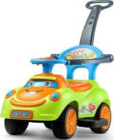 „VEVOR“ stumiamasis automobilis, 830 x 420 x 880 mm, važiuojamasis stumiamasis automobilis su apsaugine sienele, rankena ir daiktų laikymo vieta po sėdyne, vaikštynė, kurios keliamoji galia – 25 kg, vaikštynė, skirta vaikams nuo 19 iki 36 mėnesių
