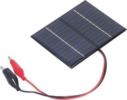 „ViaGasaFamido“ 1,5 W, 12 V polisilikono saulės baterijos panelis, nešiojamas sieninis šviestuvas, „Solar Craft“