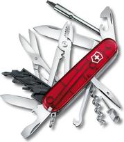 „Victorinox“ šveicarų peilis „Cyber Tool M“, šveicarų kariuomenės peilis, daugiafunkcinis įrankis, 32 funkcijos, peilio ašmenys, kamščiatraukis, mini atsuktuvas 1,5 mm