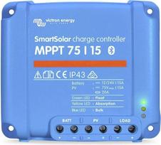 „Victron Energy“ „SmartSolar MPPT 75/15“ 12/24 V 15 A „Bluetooth“ įkrovimo reguliatorius