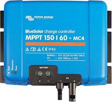 „Victron Energy“ „BlueSolar“ MPPT, suderinamas su MC4 jungtimis – 150 V, 60 A, 12/24/36/48 V