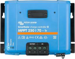 „Victron Energy“ „SmartSolar MPPT Tr“ 250 V, 70 A, 12/24/36/48 V saulės energijos įkroviklis