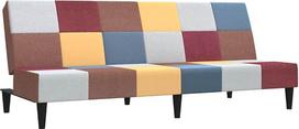 „vidaXL“ dviejų vietų sofa-lova su mediniu rėmu; sofa-lova, skirta svetainei, namų kinui, biurui; sofa-lova, dienos lova, svečių lova; audinio apmušalas