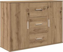 „vidaXL“ komoda „Artisan Oak“, 90 x 29,5 x 65 cm, pagaminta iš medžio